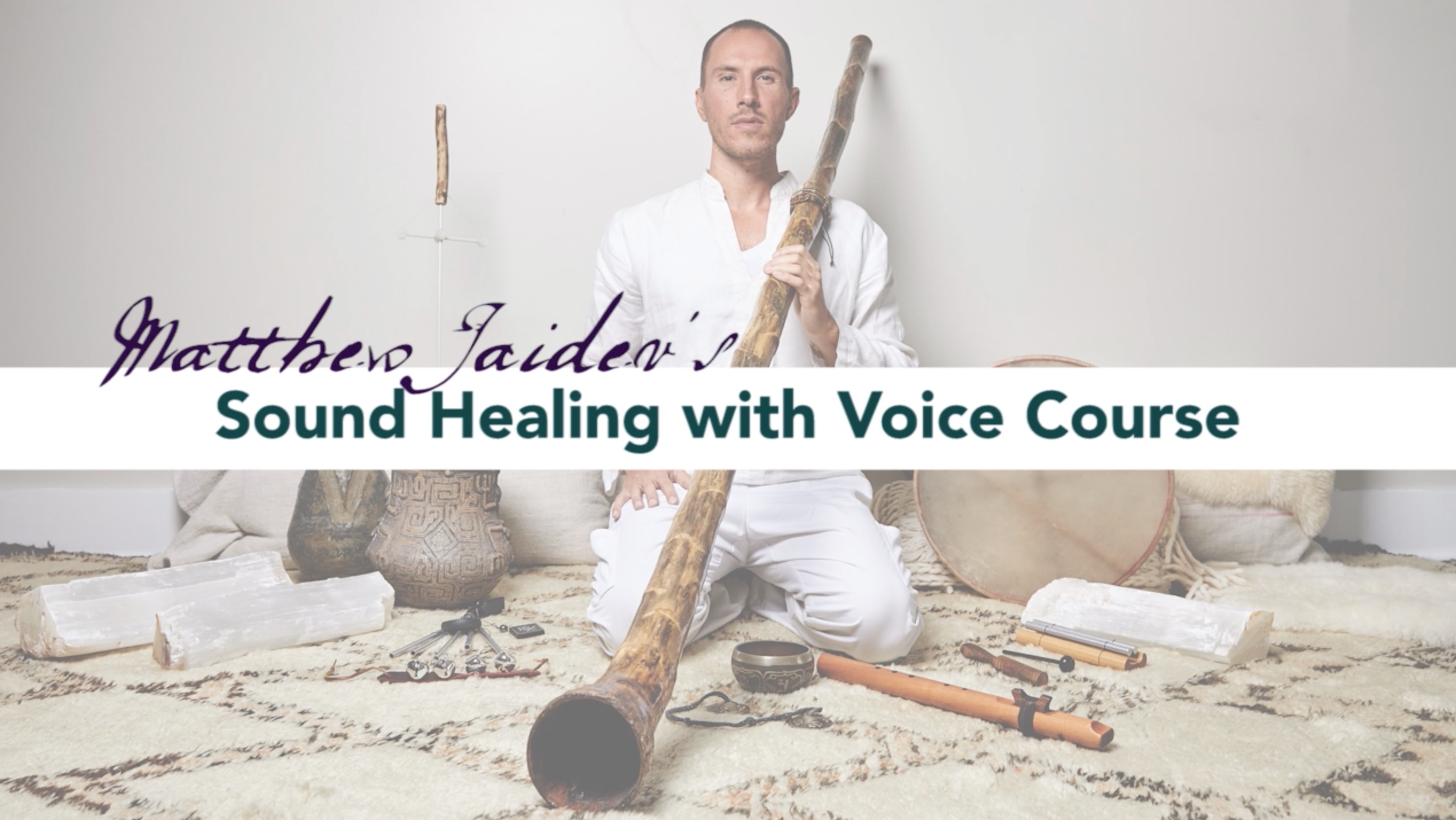 The Power of Sound Healing with Voice – 10 Day Audio Course